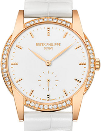Review Patek Philippe Calatrava 7122/200R-001 Rose Gold Ladies Fake watch - Click Image to Close